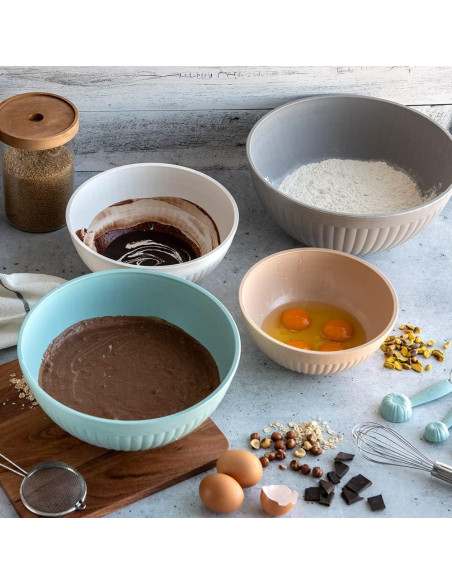 Juego de Cuencos Mezcla y Servicio Nordic Ware 8 Piezas