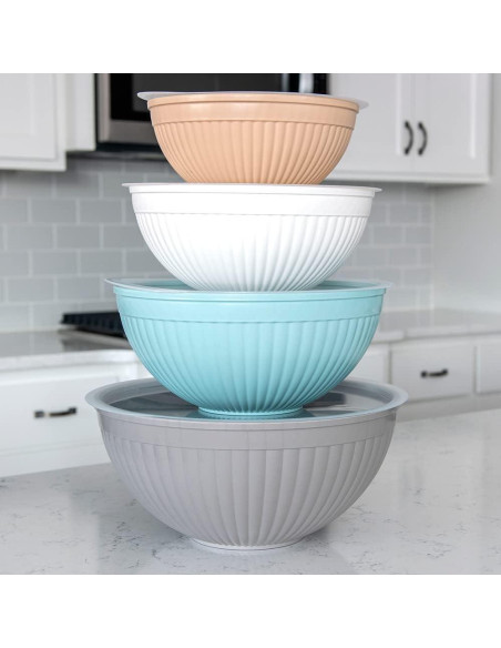 Juego de Cuencos Mezcla y Servicio Nordic Ware 8 Piezas