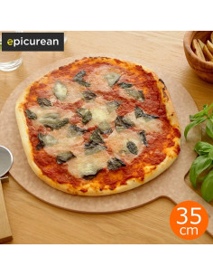 Tabla Redonda de Pizza Epicurean 35.6 cm Natural Apta Lavavajillas 2