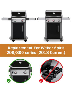 Kit de encendedor eléctrico Rushare para parrilla Weber Spirit 200/300 2