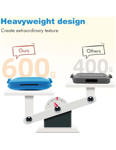 Hacedor de Toasties de Microondas Azul HQBKP-RD 15x15cm