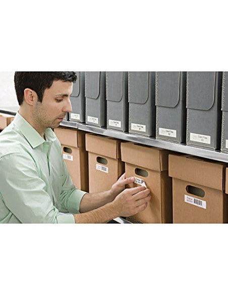 Cinta de Etiquetado DYMO D1 1.9 cm x 7 m Negra sobre Blanca Cinta de Etiquetado DYMO D1 1.9 cm x 7 m Negra sobre Blanca