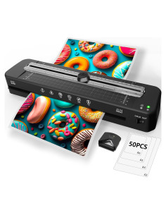 Máquina de Laminado A3 Raycial 33 cm Frío y Térmico 50 Hojas