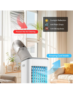 Kit de Ventilación de Ventana LIHONK para Aire Acondicionado - Tamaño L 2
