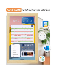Calendario Digital de Pared Homlab 21.5" HD Inteligente 2