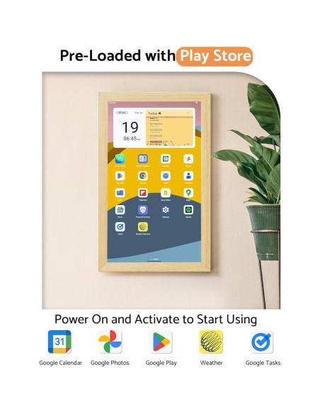 Calendario Digital de Pared Homlab 21.5" HD Inteligente