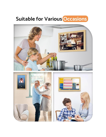 Calendario Digital de Pared Homlab 21.5" HD Inteligente