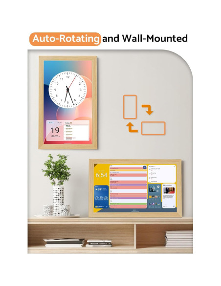 Calendario Digital de Pared Homlab 21.5" HD Inteligente