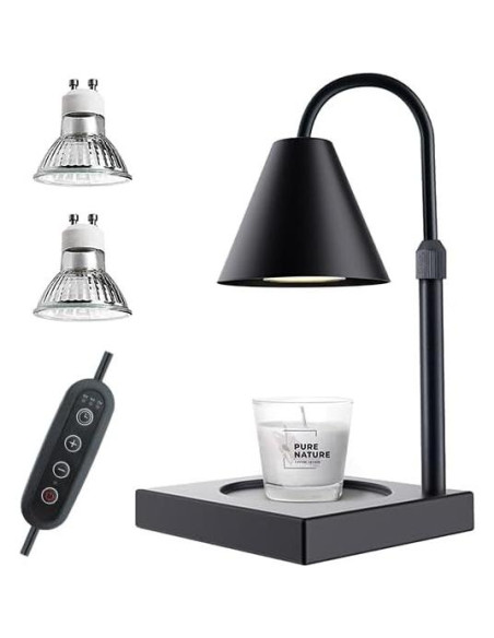 Lámpara Calentadora de Velas LALISU con Regulador y Temporizador