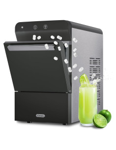 Fabricador de Hielo Nugget Gevi V2.0 17.2kg/24h Acero Inoxidable