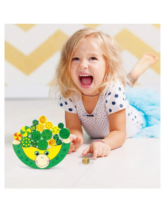 Juego de Equilibrio de Ranas Apilables Small Foot 16x8cm 2