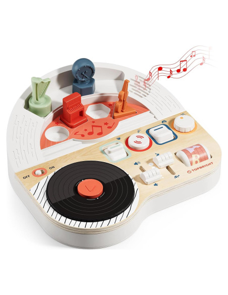 Tablero Musical Sensorial Montessori TOP BRIGHT 14 Actividades Tablero Musical Sensorial Montessori TOP BRIGHT 14 Actividades