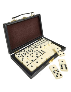 Juego de Dóminos Doble Seis Playbees - 28 Fichas en Estuche