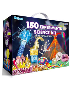 Kit de Ciencia para Niños PATIFEED - 150 Experimentos S.T.E.M.