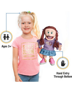 Títere de Mano Dios es Amor Silly Puppets 35.56 cm 2