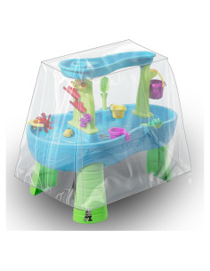 Cubierta de Mesa de Agua Infantil IndigoTempest9 PVC Transparente