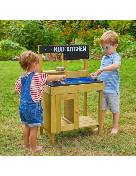 Cocina de barro de madera TP Toys Junior Cook - 55x33x88 cm