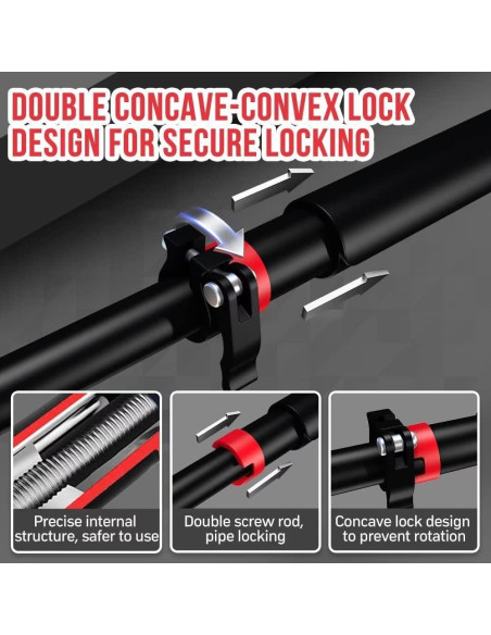 Barra de Dominadas Iwondgym Ajustable 400 kg Sin Tornillos