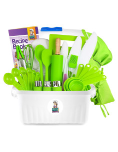 Conjunto de Cocina para Niños KEFF - Kit Verde Montessori