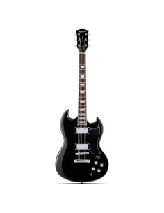 Guitarra Eléctrica Leo Jaymz LJNSG Cuerpo Sólido 39" Negro