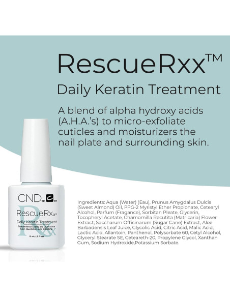 Cuidado de Uñas CND RescueRxx 3.85 ml Tratamiento Diario