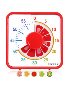 Temporizador Visual Mecánico Secura 19 cm para Niños