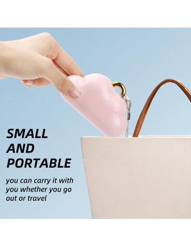 Rodillo de Pelusa Mini Nube Rosa Sopoloray Reutilizable 76g