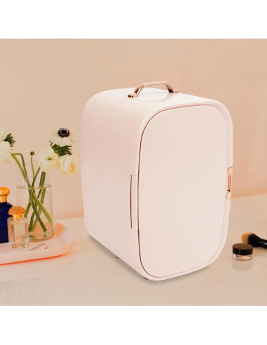 Refrigerador Cosmético Headery 12L Rosa Control Digital
