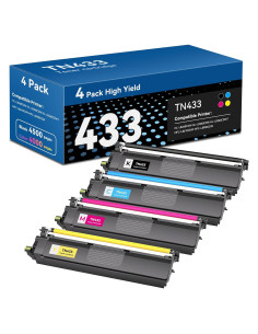 Cartucho de Tóner Compatible TN433 para Brother - 4 Colores