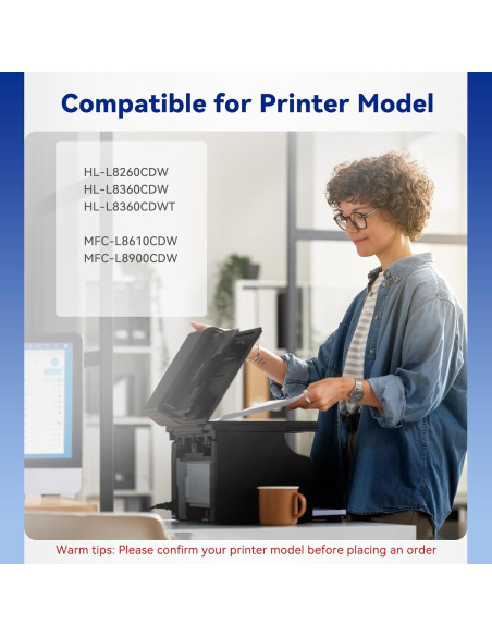 Cartucho de Tóner Compatible TN433 para Brother - 4 Colores