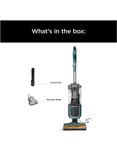 Aspiradora Vertical Shark Rotator ZU55 Anti-Alergénica para Mascotas