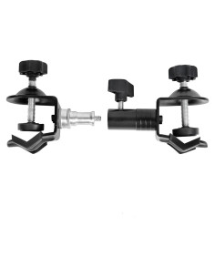 Soporte Doble en C de Metal Alta Resistencia para Trípode