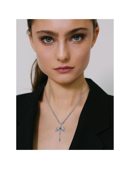 Collar Mjolnir Vikingo Ruichicoo Plata 925 Unisex