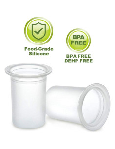 Diafragmas de Silicona Maymom para Extractor Ameda - 4 Unidades 2