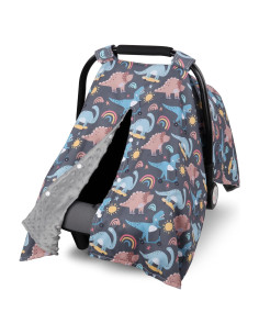 Funda de Asiento de Auto para Bebé Metplus Dinosaurios 2 en 1