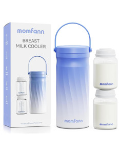 Enfriador de Leche Materna Portátil MOMFANN 20oz Acero Inoxidable