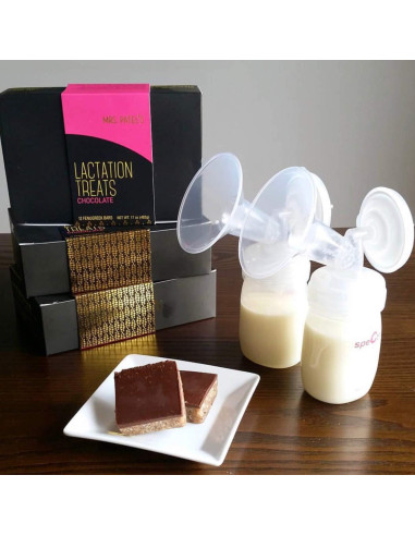 Barras de Lactancia Sra. Patel, 2 Cajas, Sin Gluten, Veganas