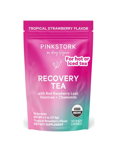Té Herbal de Recuperación Postparto Pink Stork, 30 Bolsitas Té Herbal de Recuperación Postparto Pink Stork, 30 Bolsitas