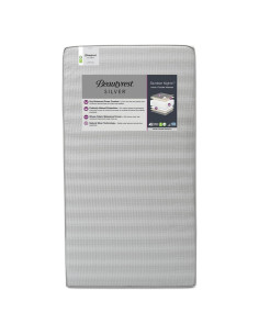 Colchón Beautyrest Silver Slumber Nights 70x132 cm para Bebés y Niños