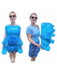 Osos de Goma Inflables Zugar Land 61 cm Multicolor para Fiesta