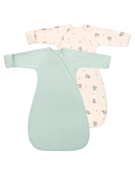 Saco de Swaddle Transicional Knirose Algodón Orgánico 2 Pzs
