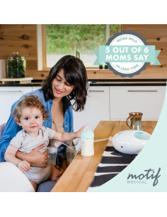 Bomba Eléctrica Doble Motif Medical Luna para Lactancia 2