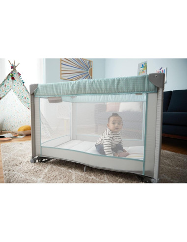 Cuna Mecedora Cosco Kids DLX Arcoíris 2 en 1 Plegable