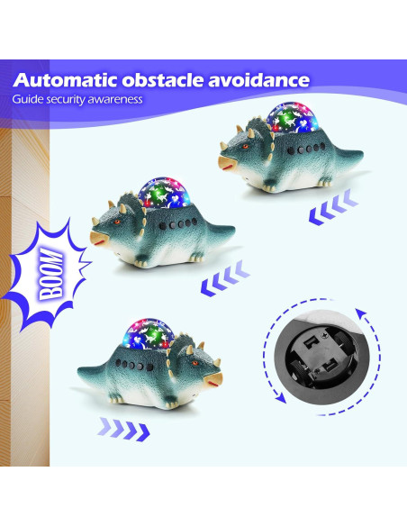 Proyector de Luz Nocturna Dinosaurio Domigard LED 360