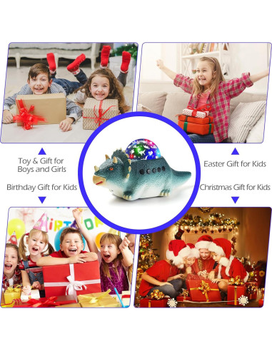 Proyector de Luz Nocturna Dinosaurio Domigard LED 360