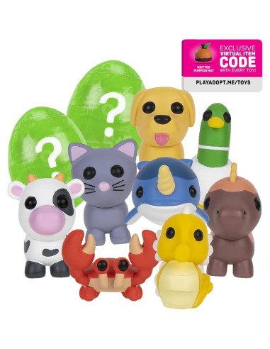 Paquete 10 Mascotas Misteriosas Jazwares - Serie 1 - 5 cm