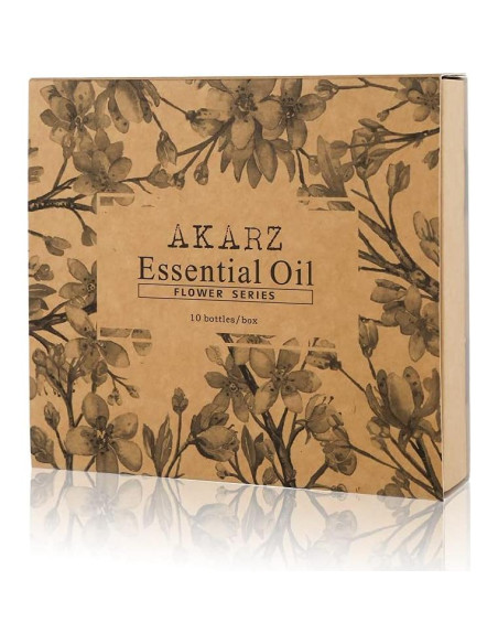 Conjunto de Aceites Esenciales AKARZ 10x10ML Aromaterapia