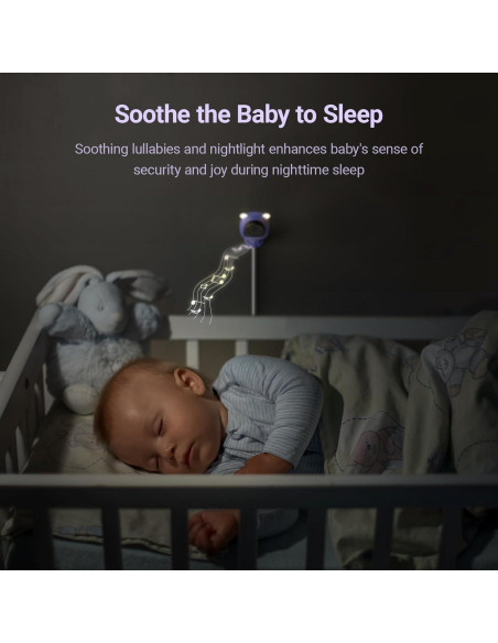 Cámara de Monitoreo de Bebés BOOPOO 2K HD Sin Contacto