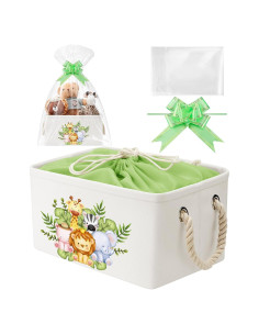 Cesta de Almacenamiento Plegable Pickmesh 33x23x18 cm con Bolsa