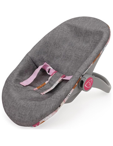 Asiento de Coche para Muñecas 509 Crew Melange Flora 3 en 1